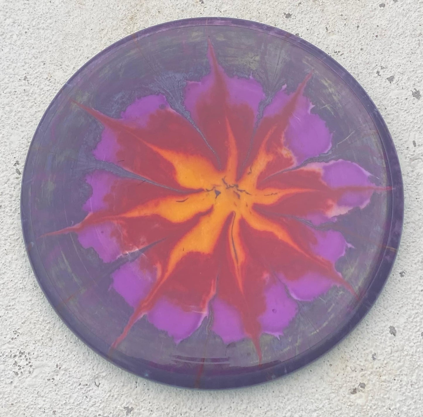 Custom Dyed GYRO HEX Golf Disc 01