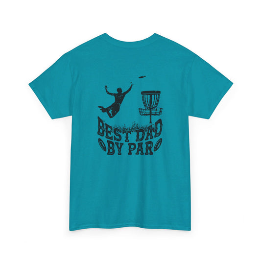 Flyin Colors Unisex Heavy Cotton Tee with Best Dad by Par