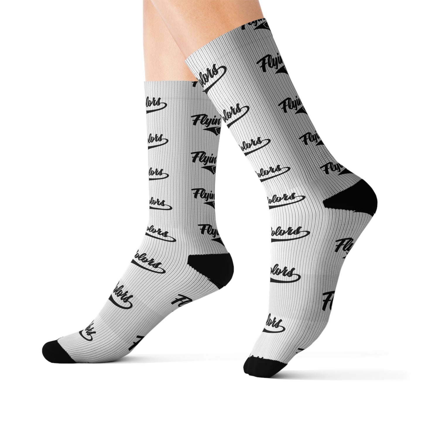 Flyin Colors Mini Logo #2 Sublimation Socks