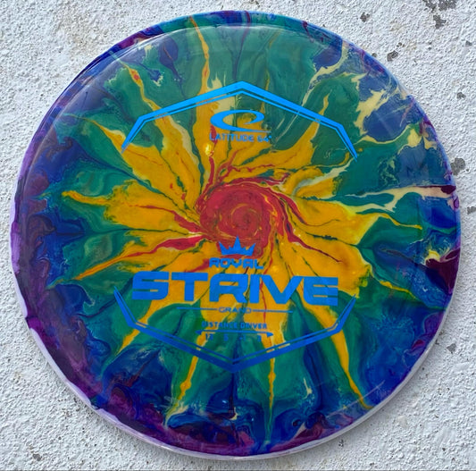 Custom Dyed Latitude Strive Golf Disc 001