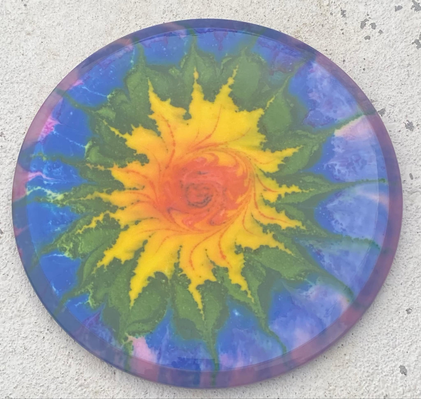 Custom Dyed GYRO Rhythm Golf Disc 001