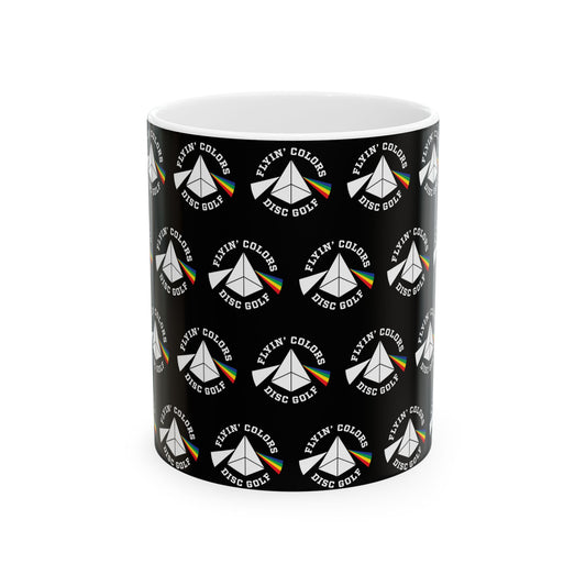 Flyin Colors Mini Logo Ceramic Mug, (11oz) Black