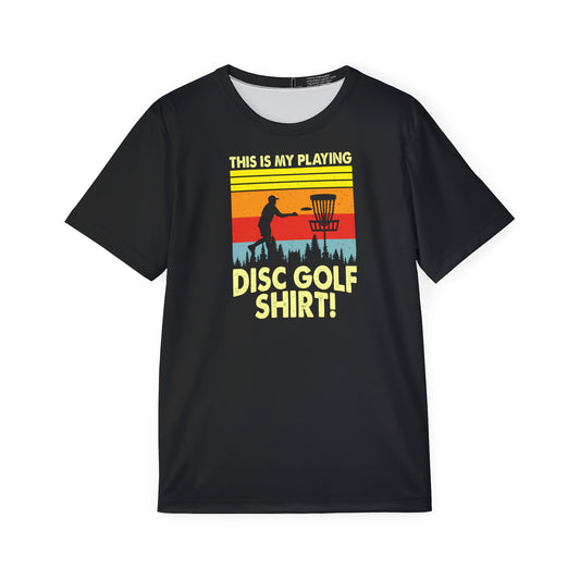 Flyin Colors Men's Sports Jersey My Disc Golf Shirt