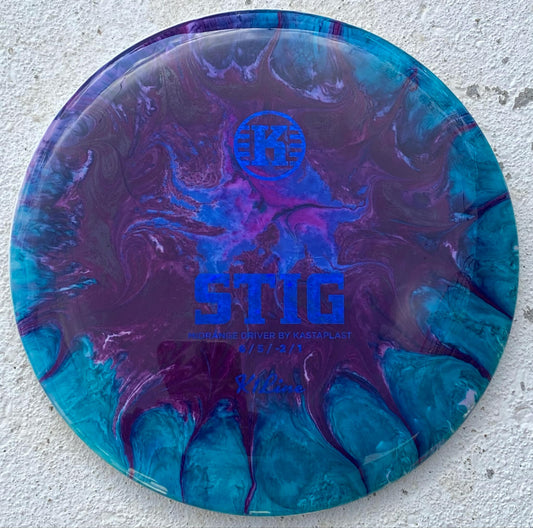 Custom Dyed Kastaplast Stig Golf Disc 001