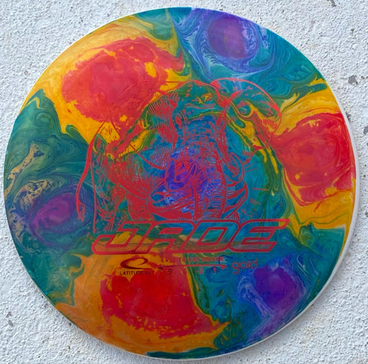 Custom Dyed Latitude Jade Golf Disc 004