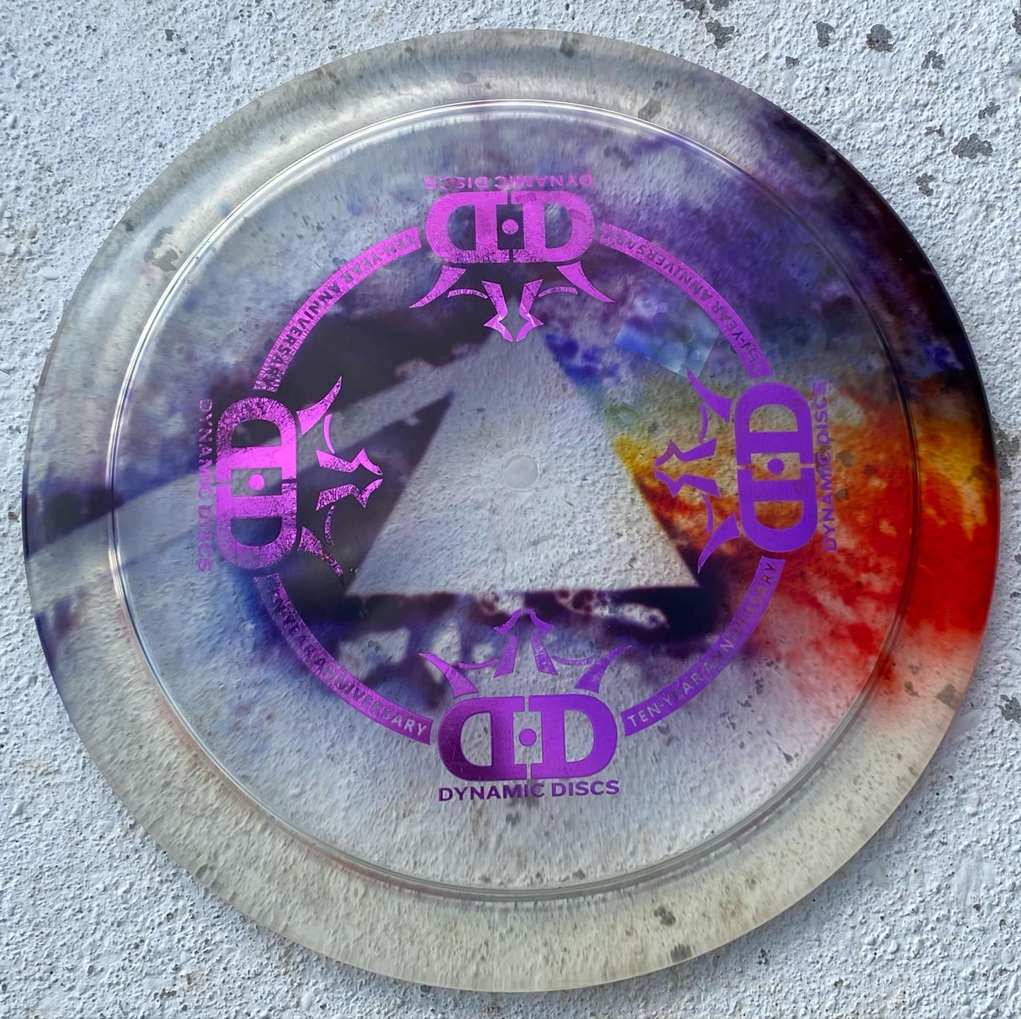 Custom Dyed DD Escape Golf Disc 001